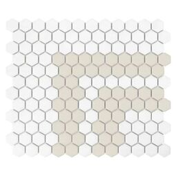 dunin mini hexagon stripe 2.3.c matt mozaika 26x30 