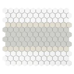 dunin mini hexagon stripe 3.c matt mozaika 26x30 