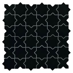 dunin star&cross black matt mozaika 30.2x30.2 