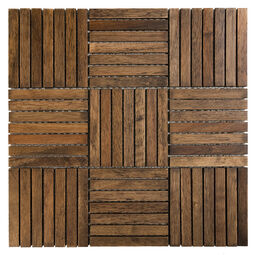 dunin etnik chocolate oak 110 mozaika drewniana 32.8x32.8 