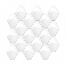 dunin mini carat white płytka ścienna 27.3x28.5 