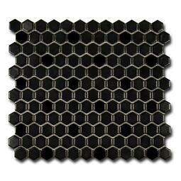 el casa hexagon negro mix mozaika gresowa 26x30 