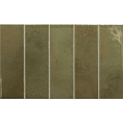 Equipe Ceramicas, Bohemian, EQUIPE BOHEMIAN BRONZE GREEN PŁYTKA ŚCIENNA 6X18.6 (32342) 