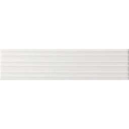 Equipe Ceramicas, Lumina, EQUIPE LUMINA WHITE ALYSSUM RIVIA PŁYTKA ŚCIENNA 6X24.6 (32416) 