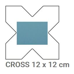 Equipe Ceramicas, Porto, EQUIPE PORTO CROSS AZURE GRES 17.5X20 (30619) 