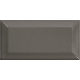 Equipe Ceramicas, Metro, EQUIPE METRO DARK GREY PŁYTKA ŚCIENNA 7.5X15 (20903) 