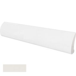 Equipe Ceramicas, Metro, EQUIPE WHITE MATT PENCIL BULLNOSE 3X15 (23129) 