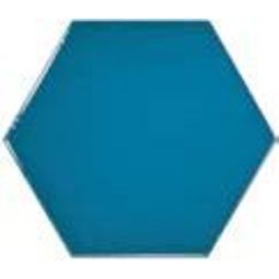 Equipe Ceramicas, Scale, EQUIPE HEXAGON ELECTRIC BLUE PŁYTKA ŚCIENNA 12.4X10.7 (23836) 