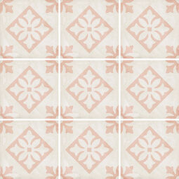 equipe art nouveau padua pink gres dekor 20x20 (24407) 
