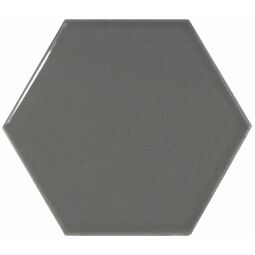 equipe hexagon dark grey płytka ścienna 12.4x10.7 (21913) 