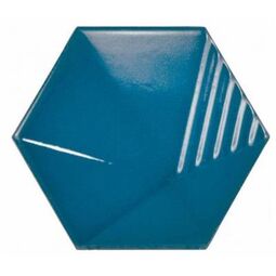 equipe umbrella electric blue płytka ścienna 12.4x10.7 (23839) 