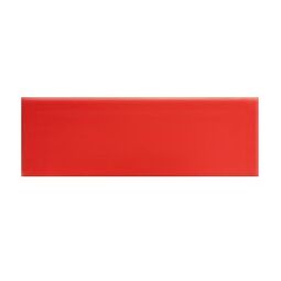 Fabresa, Unicolor, FABRESA PLAQUETA ROJO BRILLO PŁYTKA ŚCIENNA 10X30 