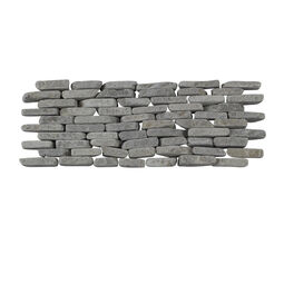 mozaika kamienna ścienna z marmuru marble grey 10x30 