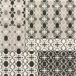 mainzu ceramica cementine carpet grey dekor 20x20 