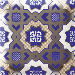 mainzu ceramica nilo blu dekor 15x15 