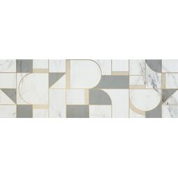 Marazzi, Allmarble, MARAZZI CLUB STATUARIO SATIN M8T3 DEKOR 40X120 