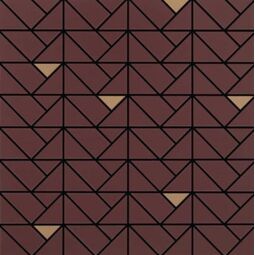 marazzi eclettica bronze purple m3j4 mozaika 40x40 