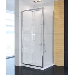 New Trendy, ALTA, ALTA KABINA PROSTOKĄTNA. SZKŁO CZYSTE 6MM 90X80X195 (D-0088A/D-0078B) 