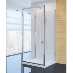 New Trendy, ALTA, ALTA KABINA PRZYŚCIENNA. SZKŁO CZYSTE 6MM 80X80X195 (K-0444) 