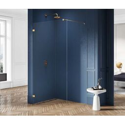 New Trendy, Avexa Gold, NEW TRENDY AVEXA GOLD KABINA WALK-IN. SZKŁO CZYSTE 8MM 130X200 (EXK-2000) 