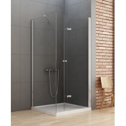 New Trendy, New Soleo, NEW TRENDY NEW SOLEO KABINA PROSTOKĄTNA PRAWA. SZKŁO CZYSTE 6MM 70X80X195 (D-0151A/D-0087B) 