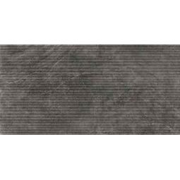 Novabell, Aspen, NOVABELL ASPEN STRUTTURA GROOVES BASALT GRES REKTYFIKOWANY 60X120 