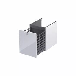 oristo siena 40 szafka niska boczna biały połysk 40x50x45.5 (or45-sn1s-40-1)
