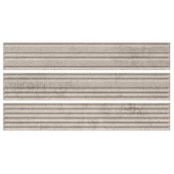 Paradyż, Carrizo, PARADYŻ CARRIZO GREY ELEWACJA STRUKTURA STRIPES MIX MAT 6.5X39.7 