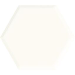 paradyż heksagon white uniwersalny struktura 17.1x19.8 