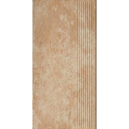 Paradyż, Ilario, PARADYŻ ILARIO BEIGE STOPNICA PROSTA 30X60X0.85 