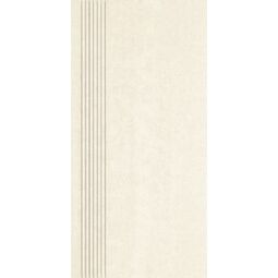 paradyż doblo bianco stopnica prosta nacinana 29.8x59.8 