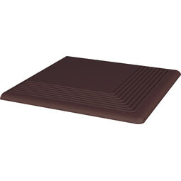 paradyż natural brown stopnica narożna 30x30 