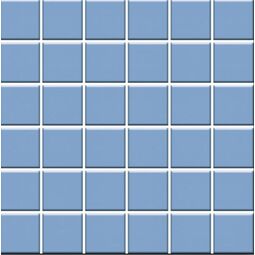 paradyż gammo colours niebieski mozaika prasowana mat kostka 4.8x4.8 mozaika 29.8x29.8