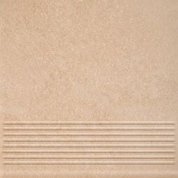 paradyż mattone sabbia beige stopnica prosta 30x30 