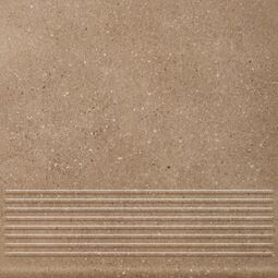 paradyż mattone sabbia brown stopnica prosta 30x30 