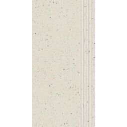 paradyż macroside bianco stopnica prosta nacinana półpoler 29.8x59.8 