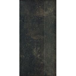 paradyż scandiano brown stopnica prosta 30x60x0.85