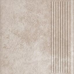 paradyż viano beige stopnica prosta 30x30x0.85