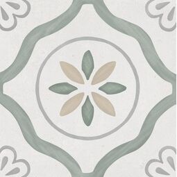 peronda sirocco green petals gres 22.3x22.3 (32928) 