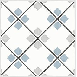 peronda tanger silver rhomb gres 12.3x12.3 (31083) 