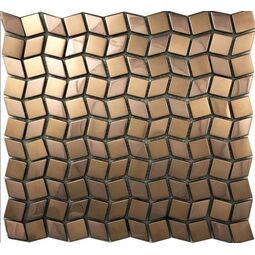 metallico copper k. 2.3x2.3 mozaika metalowa 30x30 