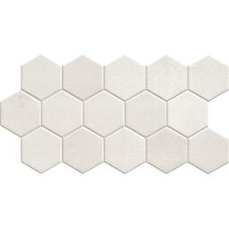 realonda hex white gres 26.5x51 
