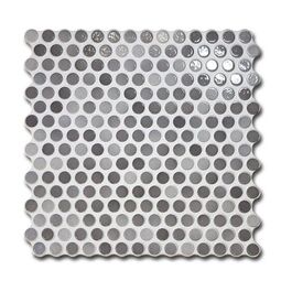 realonda penny glossy grey mozaika gresowa 31x31 