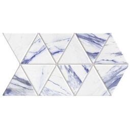 realonda thassos blue triangle gres 28x48.5 