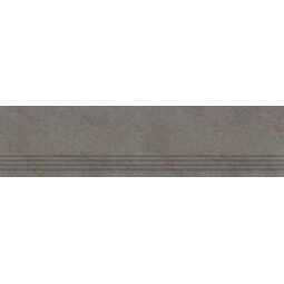 stargres pietra serena antracite stopnica gres rektyfikowany 30x120x2 