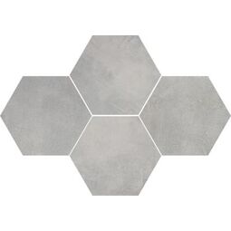 stargres stark grey heksagon mozaika 28.3x40.8