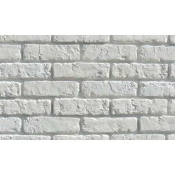 Stoneway, Retro Brick, STONEWAY RETRO BRICK WHITE KAMIEŃ DEKORACYJNY 6.4X24.5 