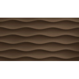 tubądzin colour brown r.3 płytka ścienna 32.7x59.3 