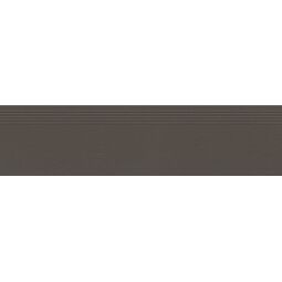tubądzin industrio dark brown stopnica mat rektyfikowana 29.6x119.8 
