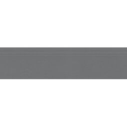 tubądzin industrio graphite stopnica mat rektyfikowana 29.6x119.8x1